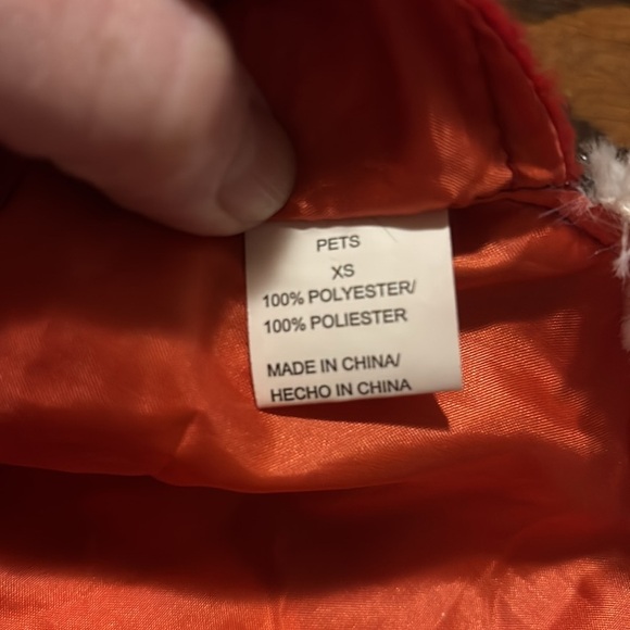 Pet Santa Suit XS - Picture 4 of 7